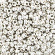 Cuentas Rocalla Miyuki 11/0 1051 - Plata galvanizada x 100 g