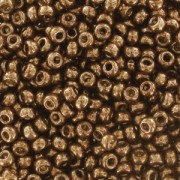Cuentas Rocalla Miyuki 11/0 457L - Bronce claro metalizado x 100 g