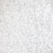 Cuentas Rocalla Miyuki 11/0 402 - Blanco x 100 g