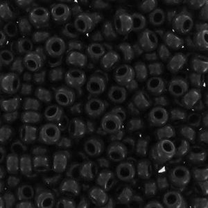 Cuentas Rocalla Miyuki 11/0 401 - Negro x 100 g