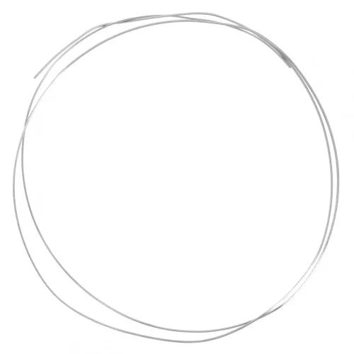 Hilo flexible de Plata 925 cuadrado 0.8 mm x1m