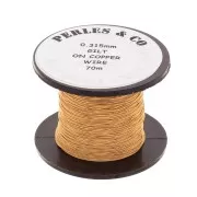 Hilo de cobre 0.315 mm Gold x 70 m