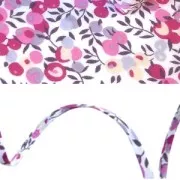 Cordón de tela Liberty Wiltshire Bougainvillée x1m