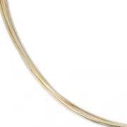 Hilo flexible 0.41 mm de Gold filled x 1 m