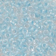 Rocalla Toho Demi Round 8/0 TO8RDR1079 - Crystal Baby Blue Lined x5g|raw }}