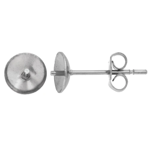 Ganchos pendientes 6 mm - Acero inoxidable 304L x10