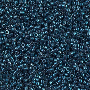 Miyuki Delica 11/0 DB0459 - Galvanized Midnight Aqua