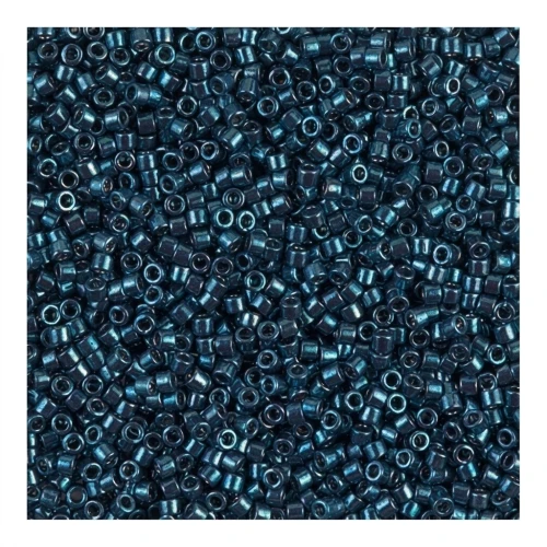 Miyuki Delica 11/0 DB0459 - Galvanized Midnight Aqua
