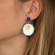 Cuentas redondas de 2 mm - Fabricación europea - Dorado con oro fino x20