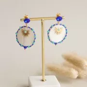 Cuentas redondas de 2 mm - Fabricación europea - Dorado con oro fino x20