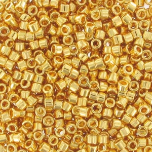 Miyuki Delica 11/0 DB0031 - 24kt Gold Plated x 50 g