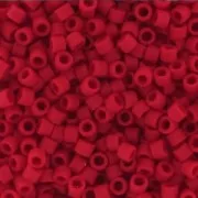 Miyuki Delica 11/0 DB0753 - Mat Opaque Red envase de 100g