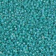 Miyuki Delica 11/0 DB0166 - Verde turquesa opaco AB, 100 g