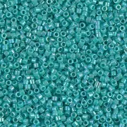 Miyuki Delica 11/0 DB0166 - Verde turquesa opaco AB, 100 g