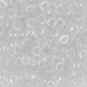 Spacer Miyuki 3 mm SPR3-0420- White Pearl Ceylon x10g