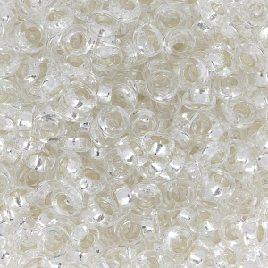 Spacer Miyuki 3 mm SPR3-0001- Crystal Silver Lined x10g