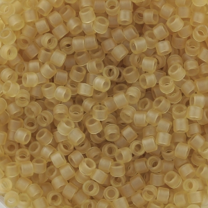 Miyuki Delica 11/0 DB0771 - Dyed Semi Mat Transparente Saffron