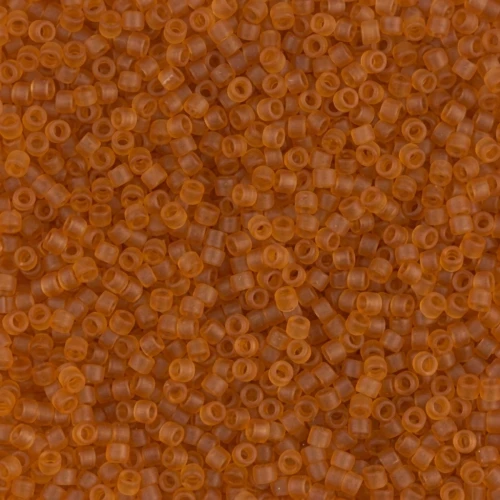 Miyuki Delica 11/0 DB1261 - Mat Transparente Marigold x8g