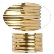 Hilo cuadrado duro 1.15 mm de Gold Filled x1.5m