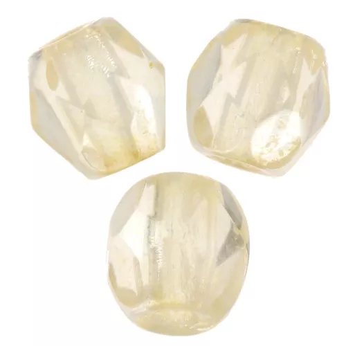 Facetas 3 mm Cristal Amarillo Lustre x50
