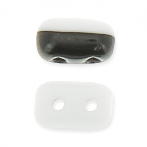 Rullas Duet 3x5 mm Bicolor Black/Opaque White 10g