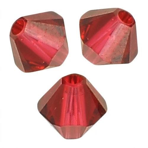 Tupis en cristal PureCrystal 5328 8 mm Scarlet x6