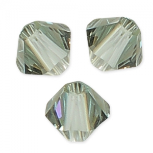 Tupis de cristal PureCrystal 5328 3 mm Black Diamond Shimmer x50