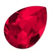 Cabochon PureCrystal 4320 10x7 mm Scarlet x1