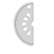 Dije Sandía 14 x 6.5 mm de Plata 925 x1|raw }}