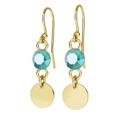 Dije medalla 9 mm de Plata 925 x1