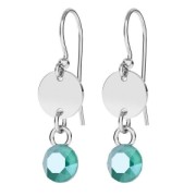 Entrepieza redonda 2 agujeros a grabar 9mm de Plata 925 dorado rosa  x1