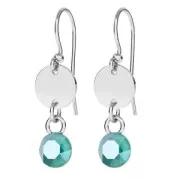 Entrepieza redonda 2 agujeros a grabar 9 mm de Plata 925 Dorado con oro fino x1