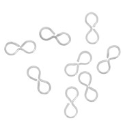 Conector doble Quick Links 7.20x3.15 mm de Plata 925 x20|raw }}