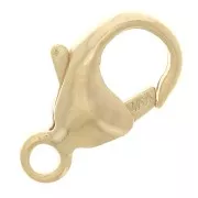 Cierre mosquetón  11 mm Gold filled x1