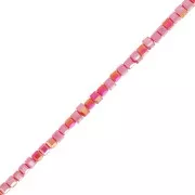 Cubos de vidrio 2,5 mm - Lustre Siam AB x44cm