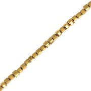Cubos de cristal 3mm dorado x47 cm|raw }}