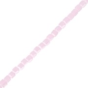 Cubos de vitrio 2,5 mm Rosa Claro Opal x47 cm