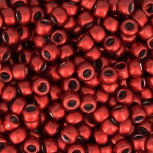Rocalla Toho 8/0 TO8RYPS0012 - Hybrid Aurora Red Metallic x8g