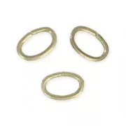 Anillas abiertas ovaladas 3.5x2.5x0.4 mm bronce x50