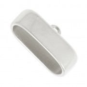 Terminal de metal para cordón 10 mm 10x30 mm plateado antiguo|raw }}