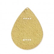 Entrepieza gota de metal diamantado para Miyuki Delica 30 mm dorado x1|raw }}