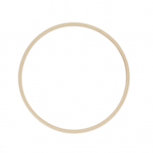 Círculo de madera de haya para atrapasueños y decorar 20 cm x1