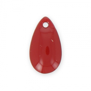 Gotas de lentejuelas de metal y resina epoxi 14x8 mm - Rojo oscuro 8