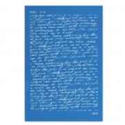 Silk Screen Moiko para Arcilla polimérica 74x105 mm - Diseño Escritura 8.25|raw }}