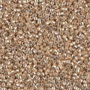 Miyuki Delica 11/0 DB0433 - Champán galvanizado x 100 g