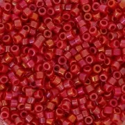 Miyuki Delica 11/0 DB0214 - Opaque Red Luster envase de 100g