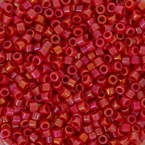 Miyuki Delica 11/0 DB0214 - Rojo opaco con brillo x 100 g