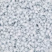 Miyuki Delica 11/0 DB0209 - Opaque Light Gray Luster envase de 100g