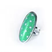 Mini molde de silicona para arcilla polimérica y arcilla de metal Cabuchones ovalados