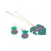 Silk Screen Graine Créative para Arcilla Polimérica 114x153mm- Motivo Tropical